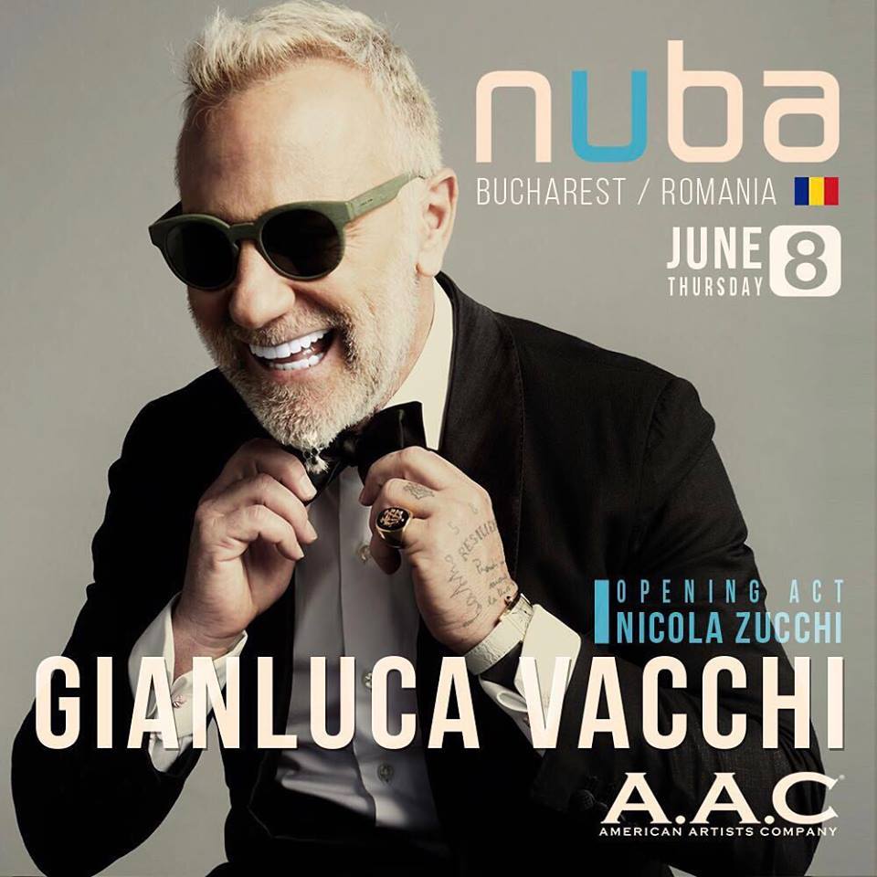 Gianluca va fi prezent joi seară la Nuba.