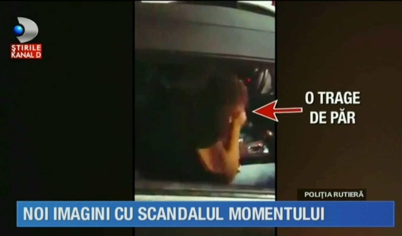 Din imaginile KanalD pare că politicianul şi-ar fi agresat inclusiv iubita în seara incidentului