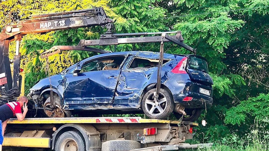 Oana Radu, accident grav de maşina