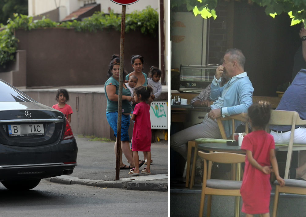 Cerşetoria ”organizată” nu a avut succes la Becali