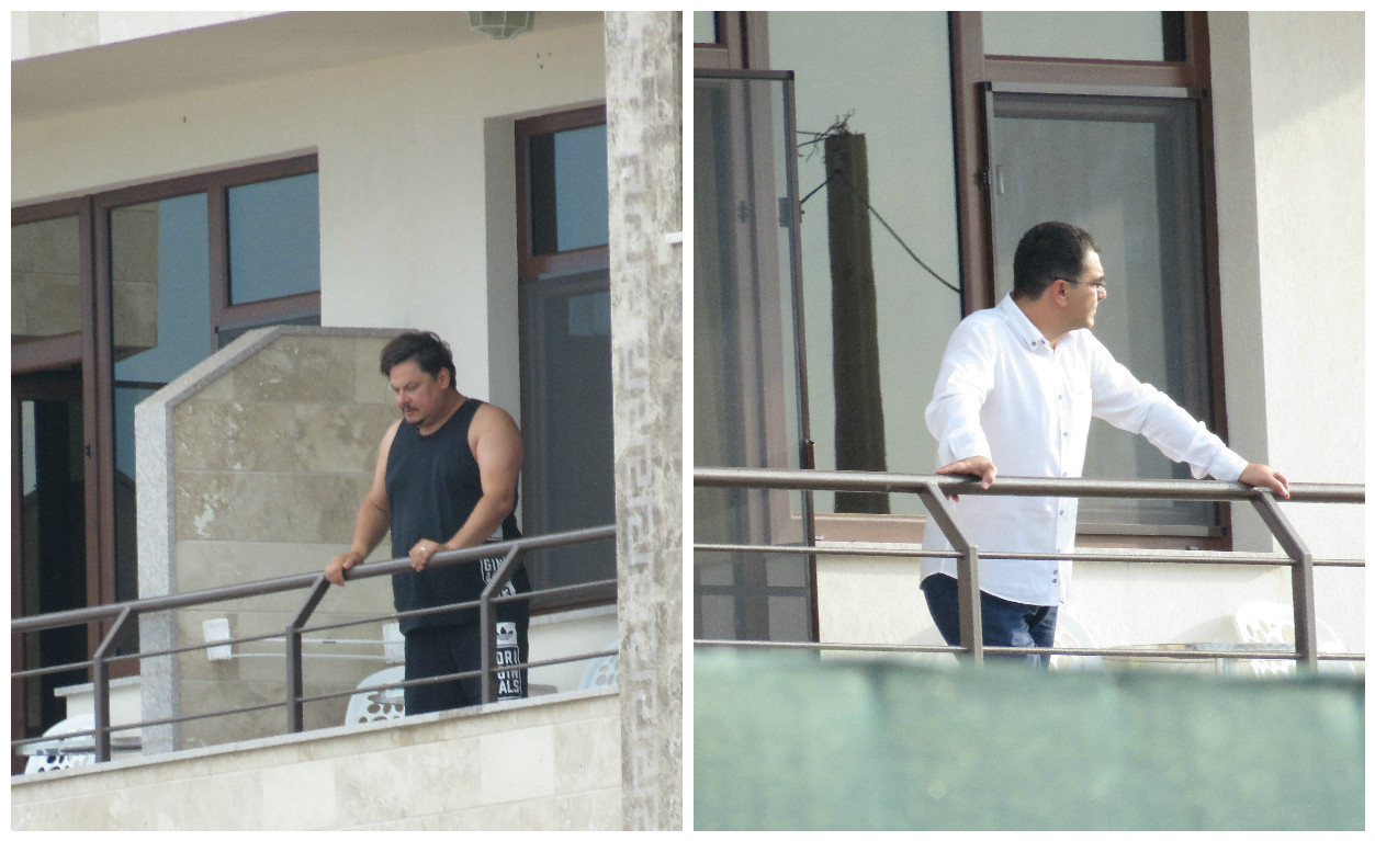 Bobonete şi Mărgineanu au luat o gură de aer înainte de ceremonia religioasă