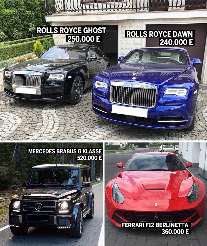 Maşinile deţinute în prezent de