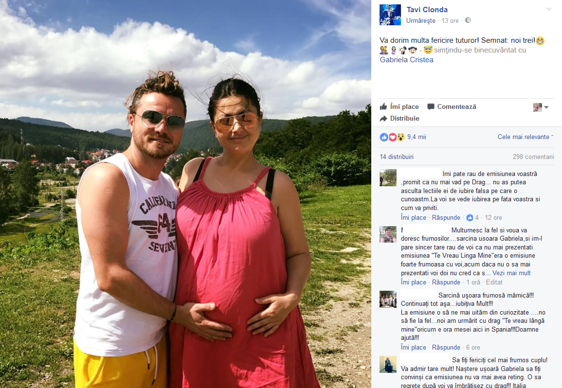 Gabriela Cristea şi Tavi Clonda au ieşit să se relaxeze