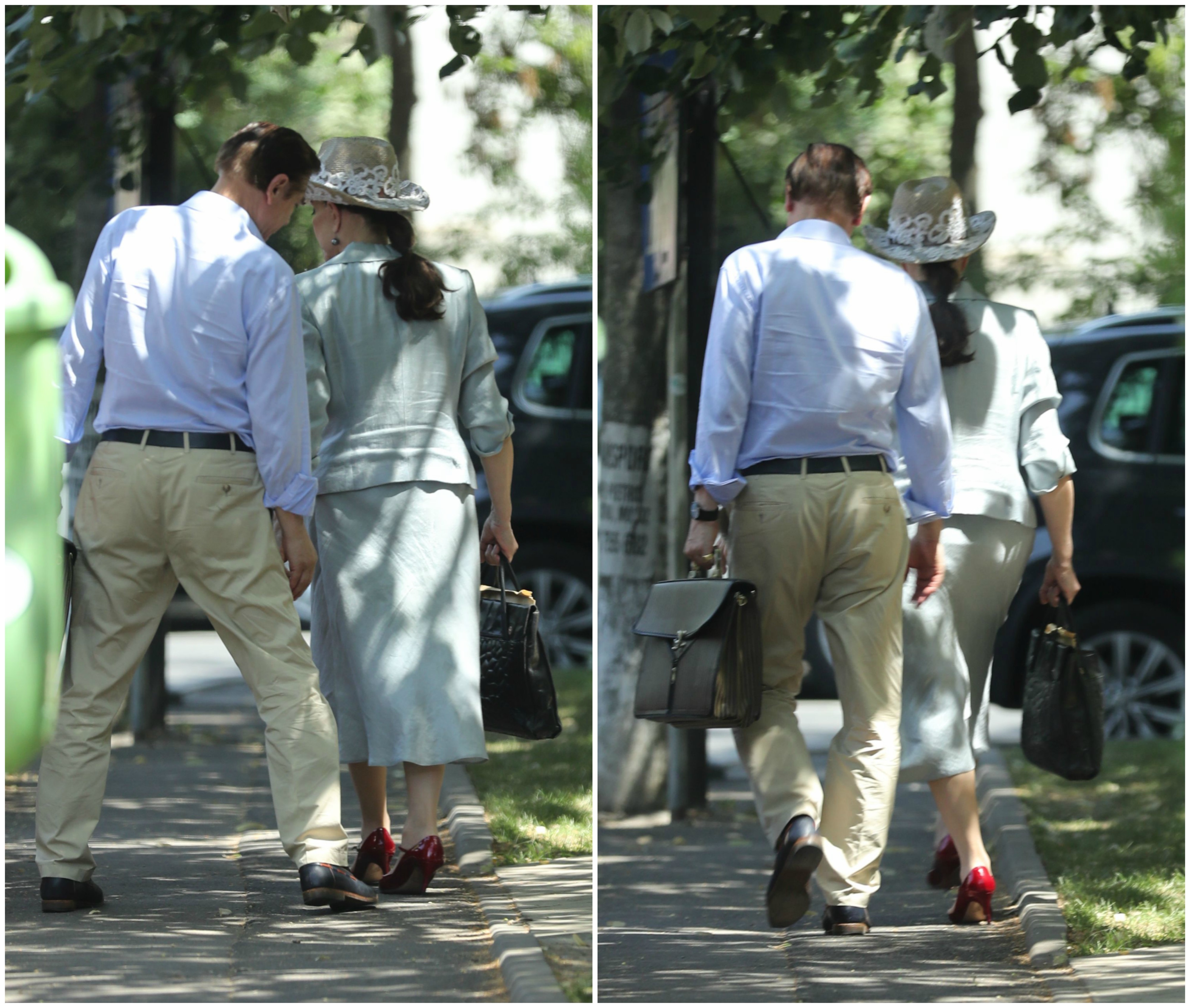 Prinţul Paul nu a rezistat tentaţiei de a-i studia ştrengăreşte posteriorul soţiei sale, părând că povestea lor de dragoste devine tot mai aprinsă odată cu înaintarea în vârstă!