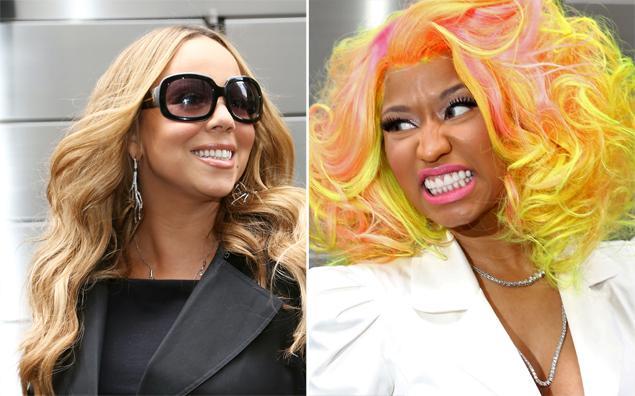 Mariah Carey şi Nicky Minaj s-au certat de pe fotoliile de la ”American Idol”