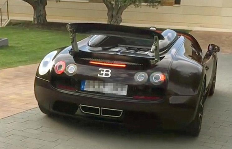 Ronaldo are în garaj ”monstrul” Bugatti Veyron
