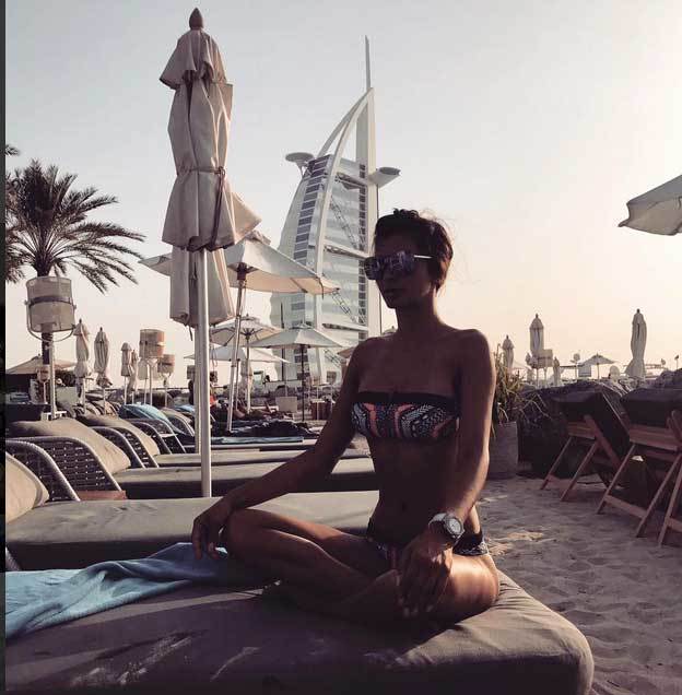 Mădălina Pamfile a ajuns în Dubai