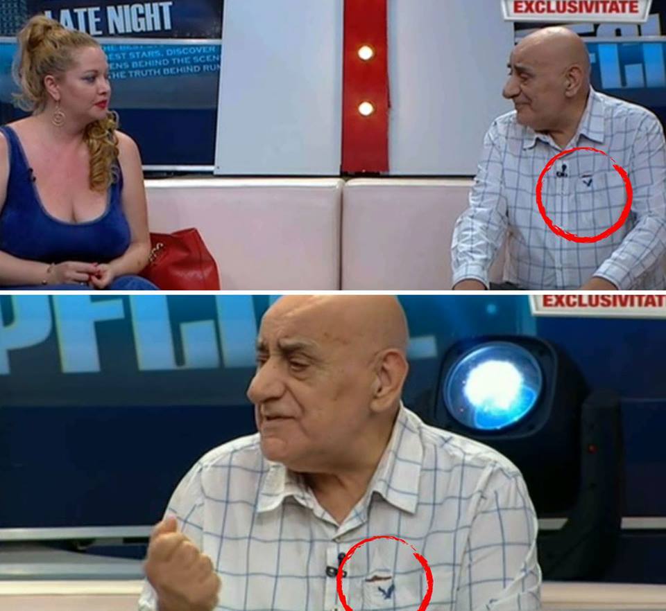 Viorel Lis a apărut cu cămaşa ruptă la TV.