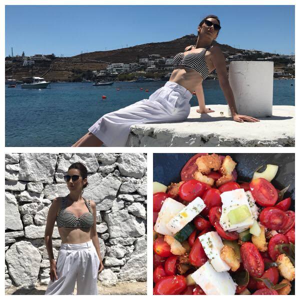 Andreea Berecleanu, la proba costumului de baie