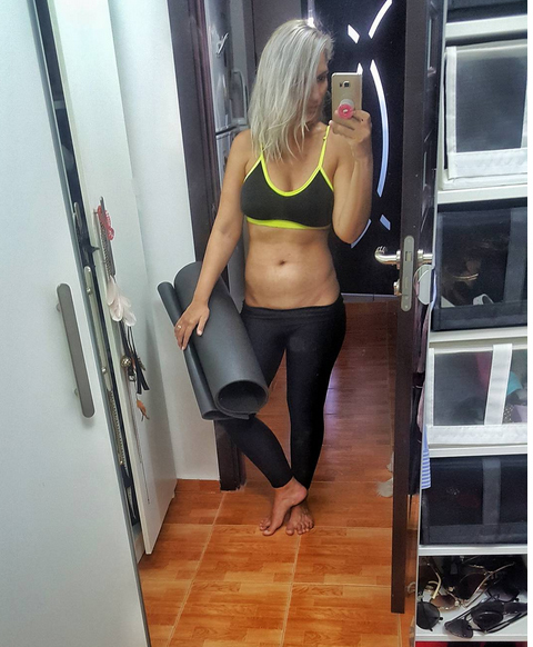 Maria Secrieriu este insarcinata in luna a patra.