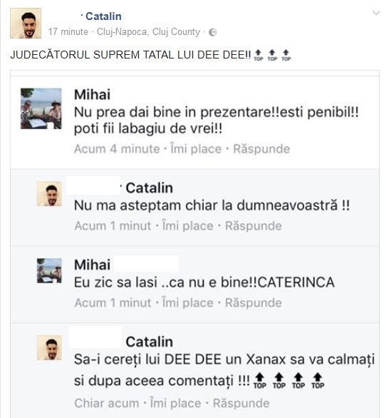 Scandal între Cătălin de la ”Insula iubirii” şi tatăl lui Dee Dee