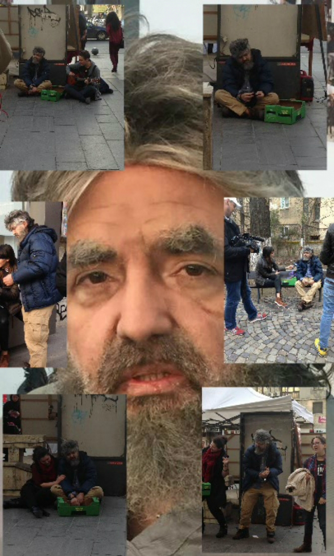 În 2016, Daniel Iordăchioaie s-a transformat în cerşetor pentru o zi