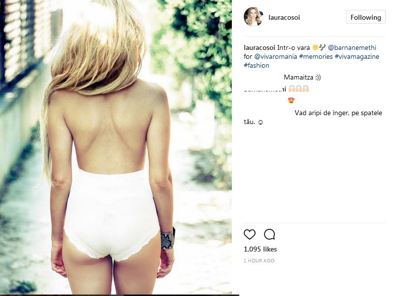 Laura Cosoi nu a putut rămâne indiferentă veştii că Smiley s-a cuplat cu Gina Pistol