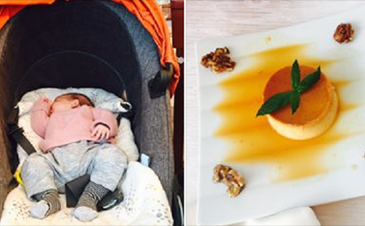 Cele trei luni ale Anei au fost sărbătorite cu o...prăjiturică cu morcov!