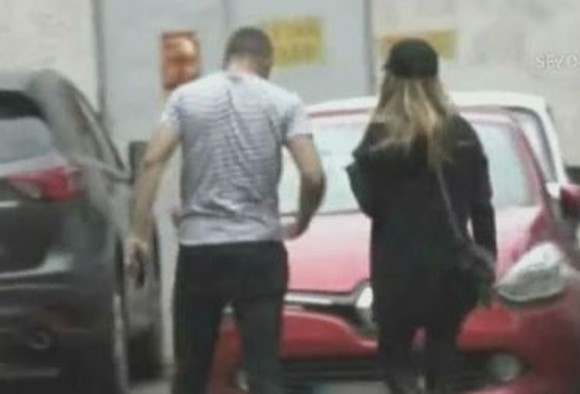 Ştefan Lungu, în compania Alexandrei Dinu