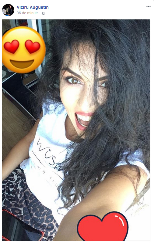 Augustin Viziru a postat pe pagina lui de Facebook o fotografie cu Doiniţa Oancea.