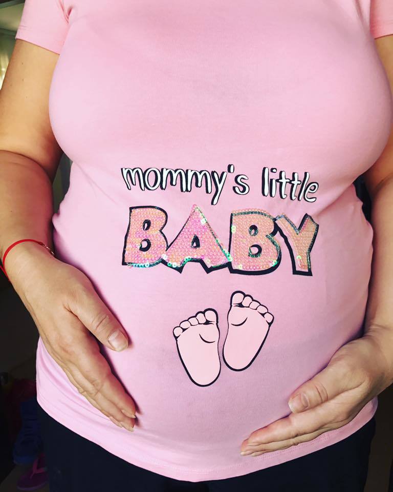 Gabriela Cristea mai are foarte puţin şi va aduce pe lume primul ei copil.