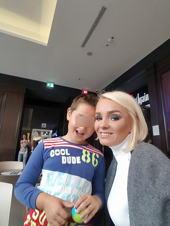 Maria Constantin s-a întâlnit cu fiul ei.