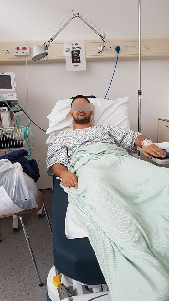 Alexandru a suferit a doua operaţie de hernie.