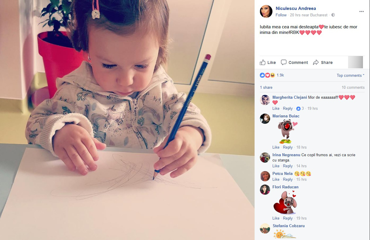 Margherita a reacţionat imediat după ce a văzut fotografia