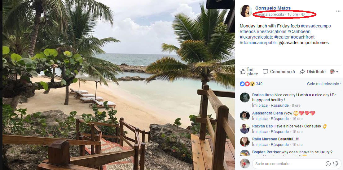 Consuelo, vacanţă în insulele Caraibe