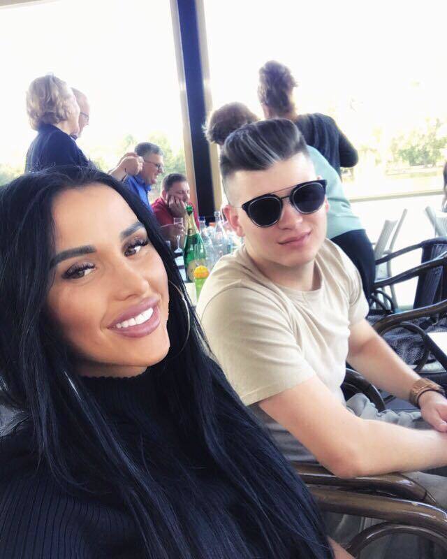 Daniela Crudu, împreună cu fostul iubit, Radu Maricuţa