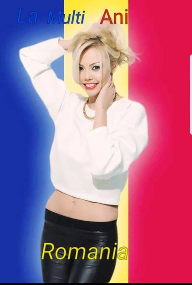 Aşa arăta Denisa, anul trecut, de 1 Decembrie.