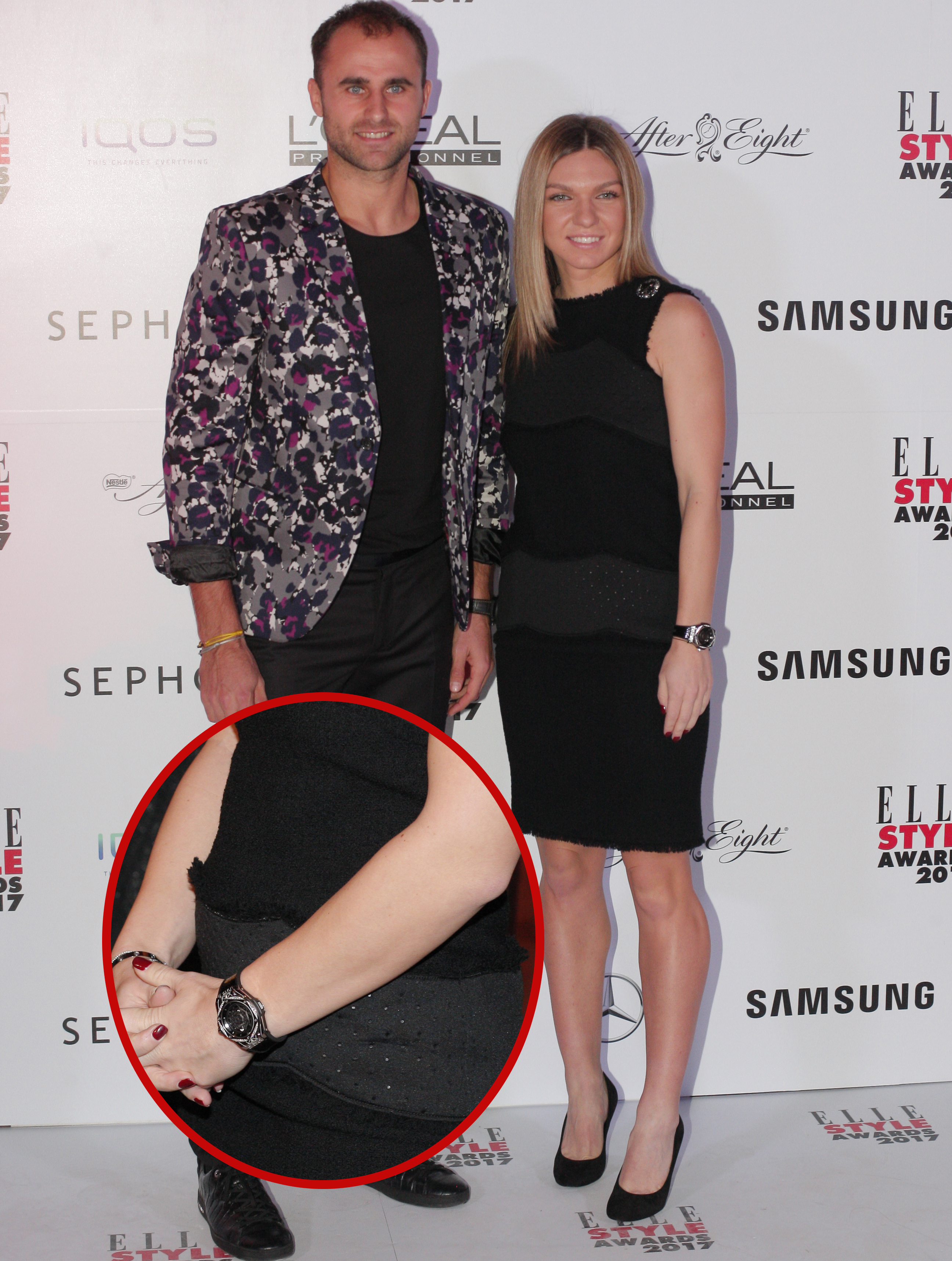 Simona Halep, alături de Marius Copil