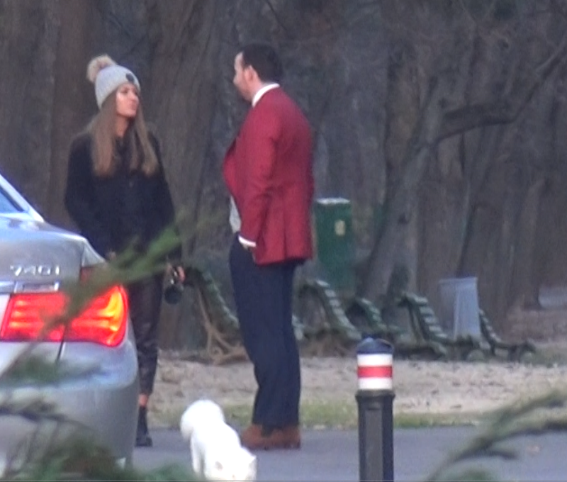 Adrian Cristea şi hostessa