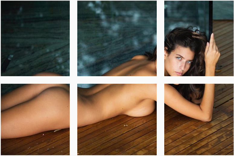 Alice Peneacă a pozat goală