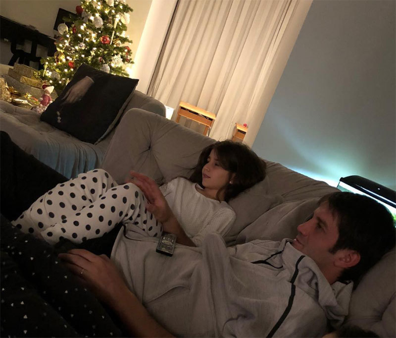 Cristi Chivu a optat pentru un brăduţ de dimensiuni reduse