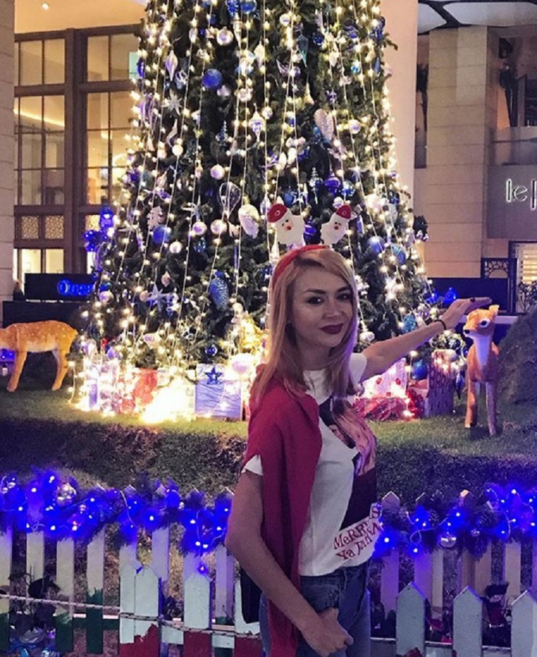 Denisa Tănase şi noul iubit, Mircea Branzei, sunt în vacanţă în Dubai. Sursa foto: Instagram