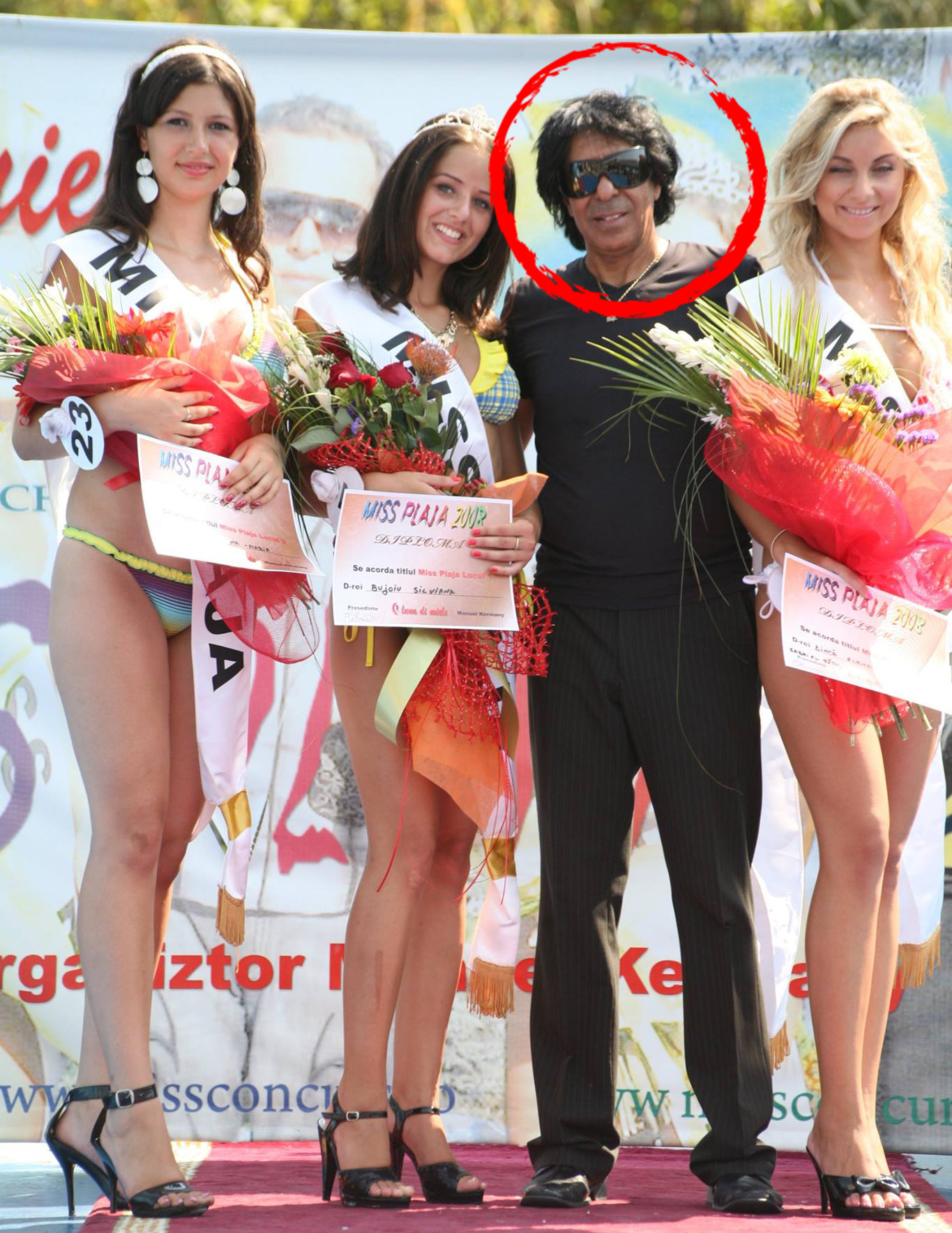 Manuel Kermany organizează an de an ”Miss Plaja” fiind un personaj cunoscut în showbiz-ul de la noi