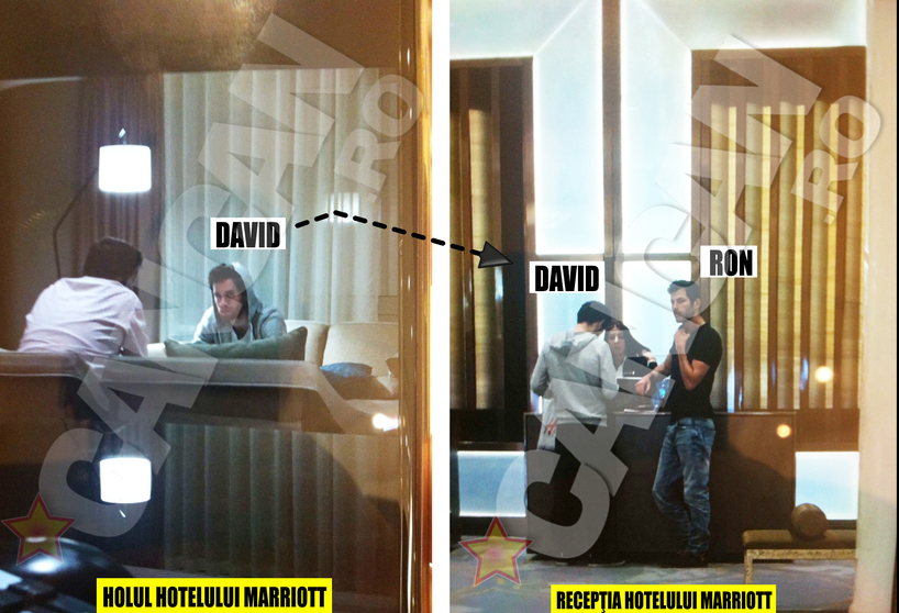 Ofiţerii români i-au ţinut sub observaţie permanent pe Ron Weiner şi David Geclowicz, fie că aceştia discutau conspirativ în cafeneaua din holul hotelului, fie că se găseau la recepţie