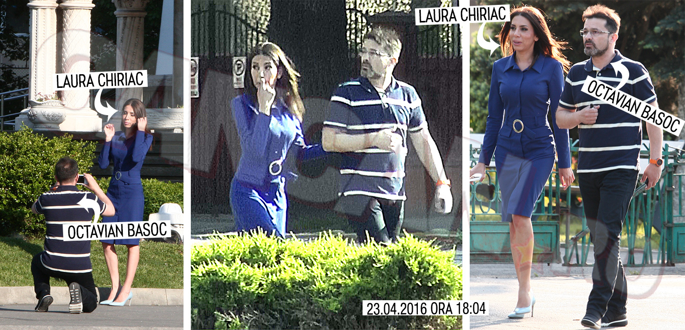 Soţul Laurei Chiriac a preferat să rămână mereu în umbra soţiei sale, ea fiind cea care adoră atenţia, chiar şi prin fotografiile postate pe reţelele sociale, acestea fiind mai mereu realizate chiar de Octavian