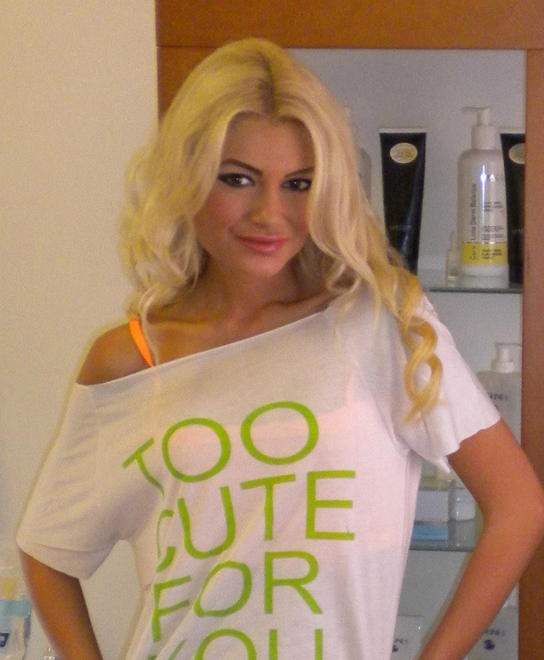 Asa arata blonda cu putin timp in urma, inainte ca suspiciunile de anorexie sa apara