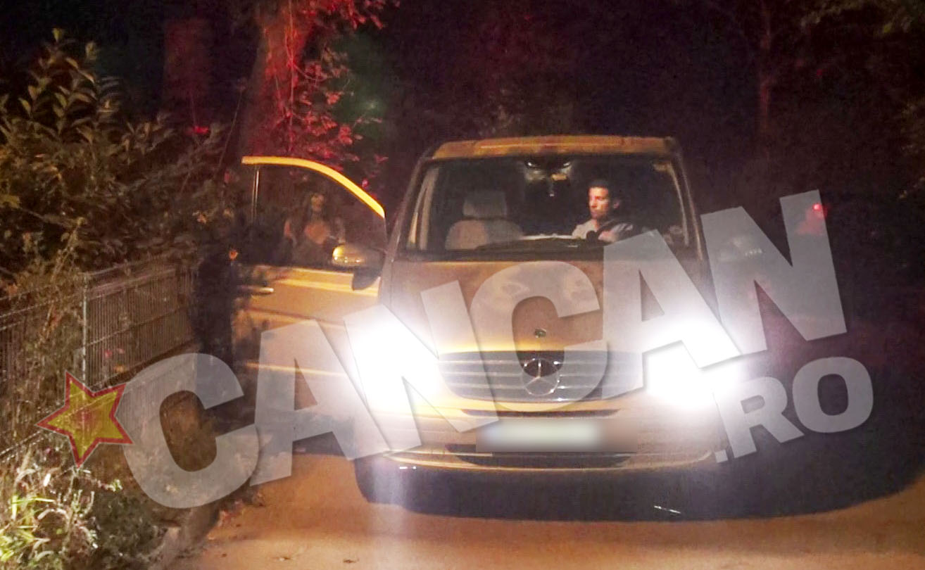 Laura Cosoi si iubitul ei, Cosmin, au iesit la club cu duba