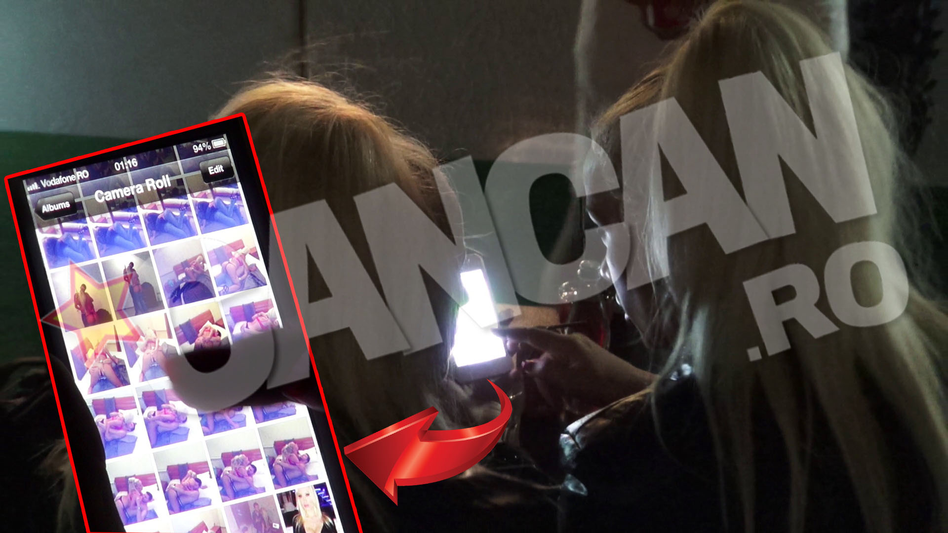 Simona pastreaza sute de fotografii in telefon, care de care mai