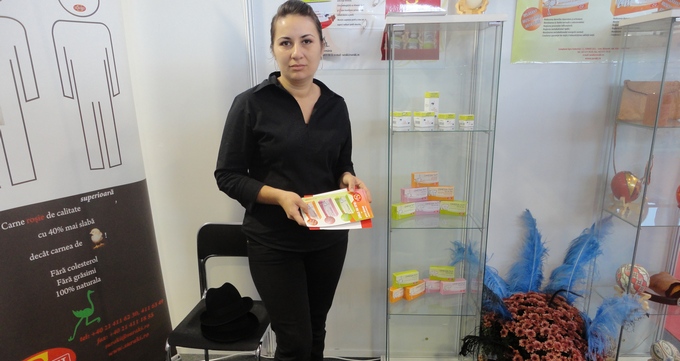 La Carnexpo 2013 gasim cateva produse inedite, precum capsule cu ulei de urs si mititei de strut