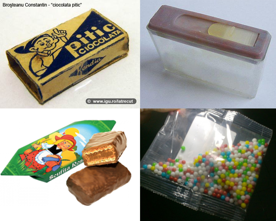 Ciocolatelele Pitic si Scufita Rosie, dar si bomboanele Cip erau preferatele copiilor