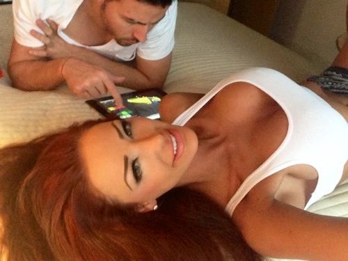 Dupa escapada lui Cristea, roscata si fotbalistul au avut parte de o seara... tihnita