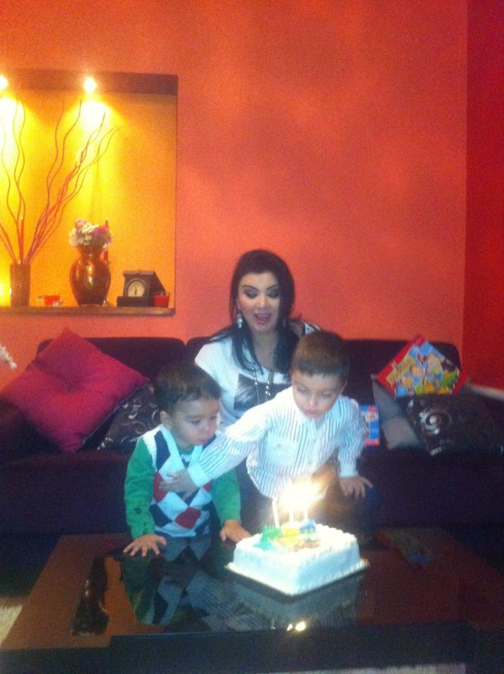 Adriana Bahmuteanu va face Craciunul alaturi de cei doi fii ai sai