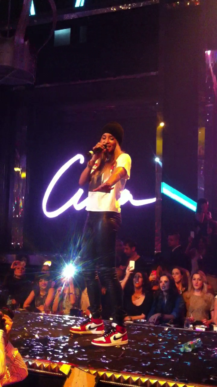 Aflata pentru prima oara in Romania, Ciara a sustinut un recital de exceptie intr-un club din Bucuresti