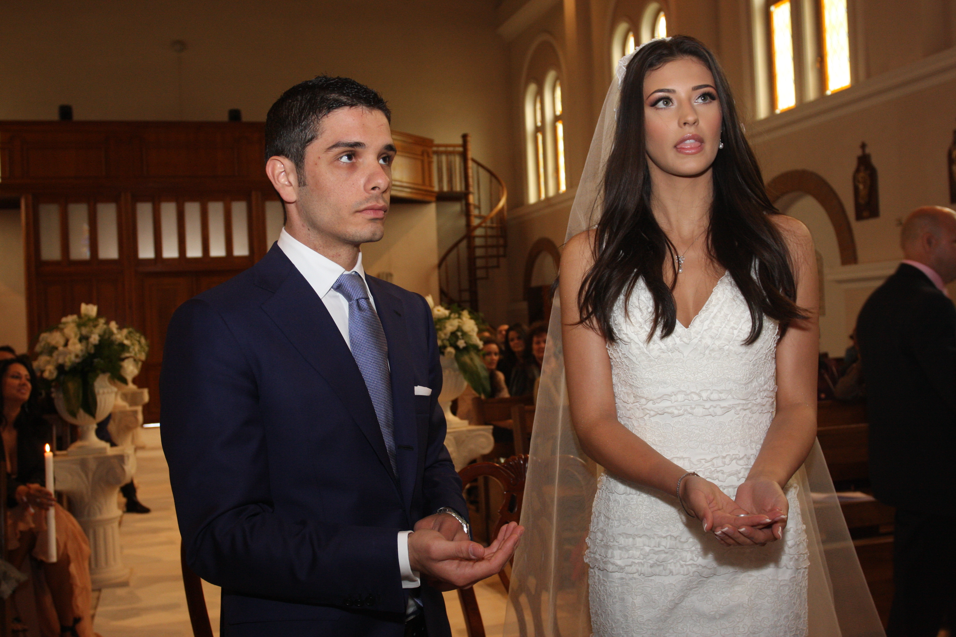 Antonia si Vincenzo s-au casatorit in mai, 2011, dupa ce cantareata adusese pe lume primul copil al cuplului