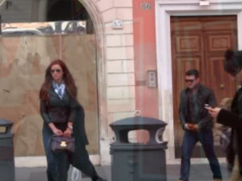 VIDEO Partea ultra secretă a vacanţei de la Roma! De ce a ieşit Bianca aproape goală pe geamul camerei de hotel?