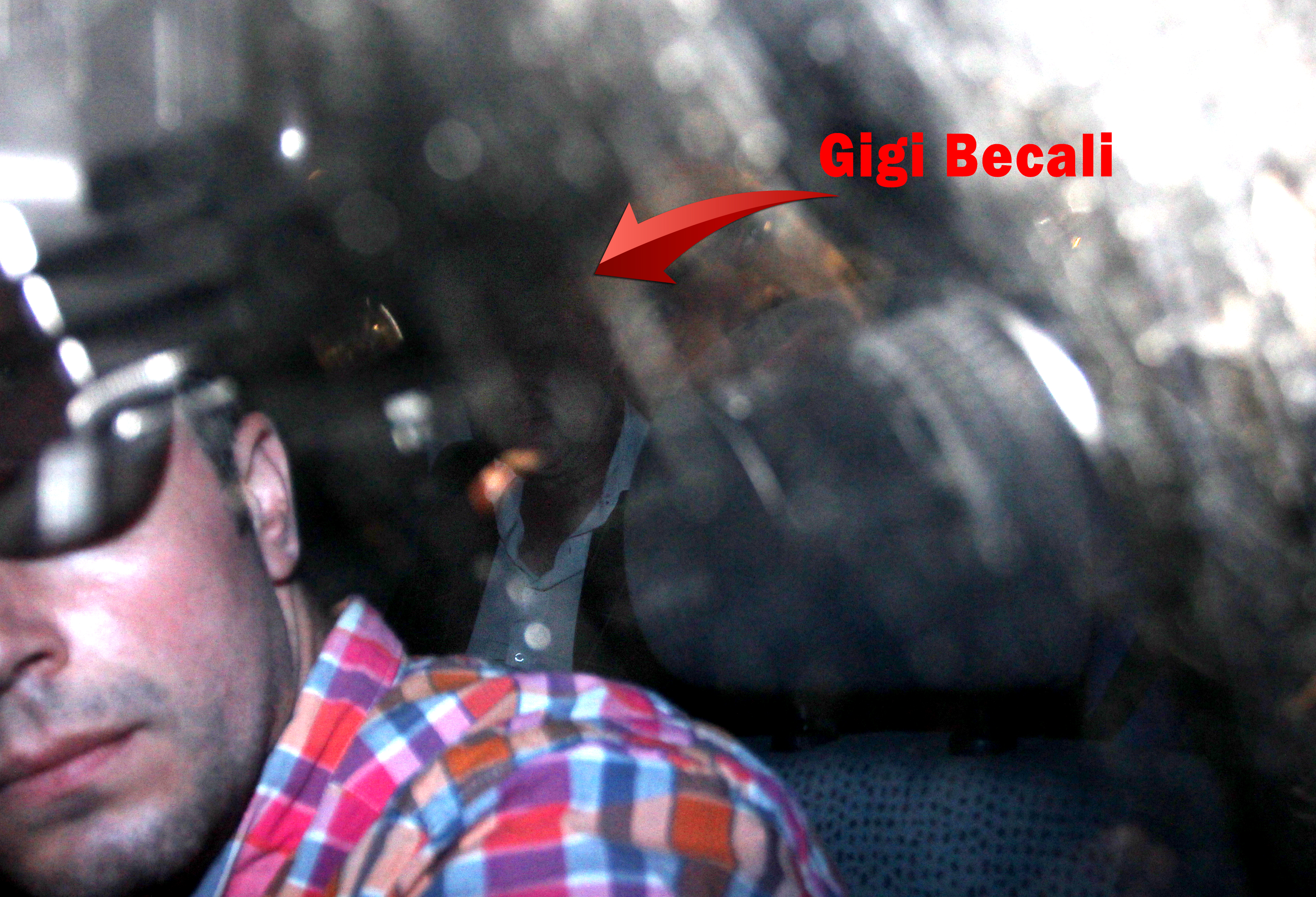 Gigi Becali dus de politisti in arestul Politiei Capitalei