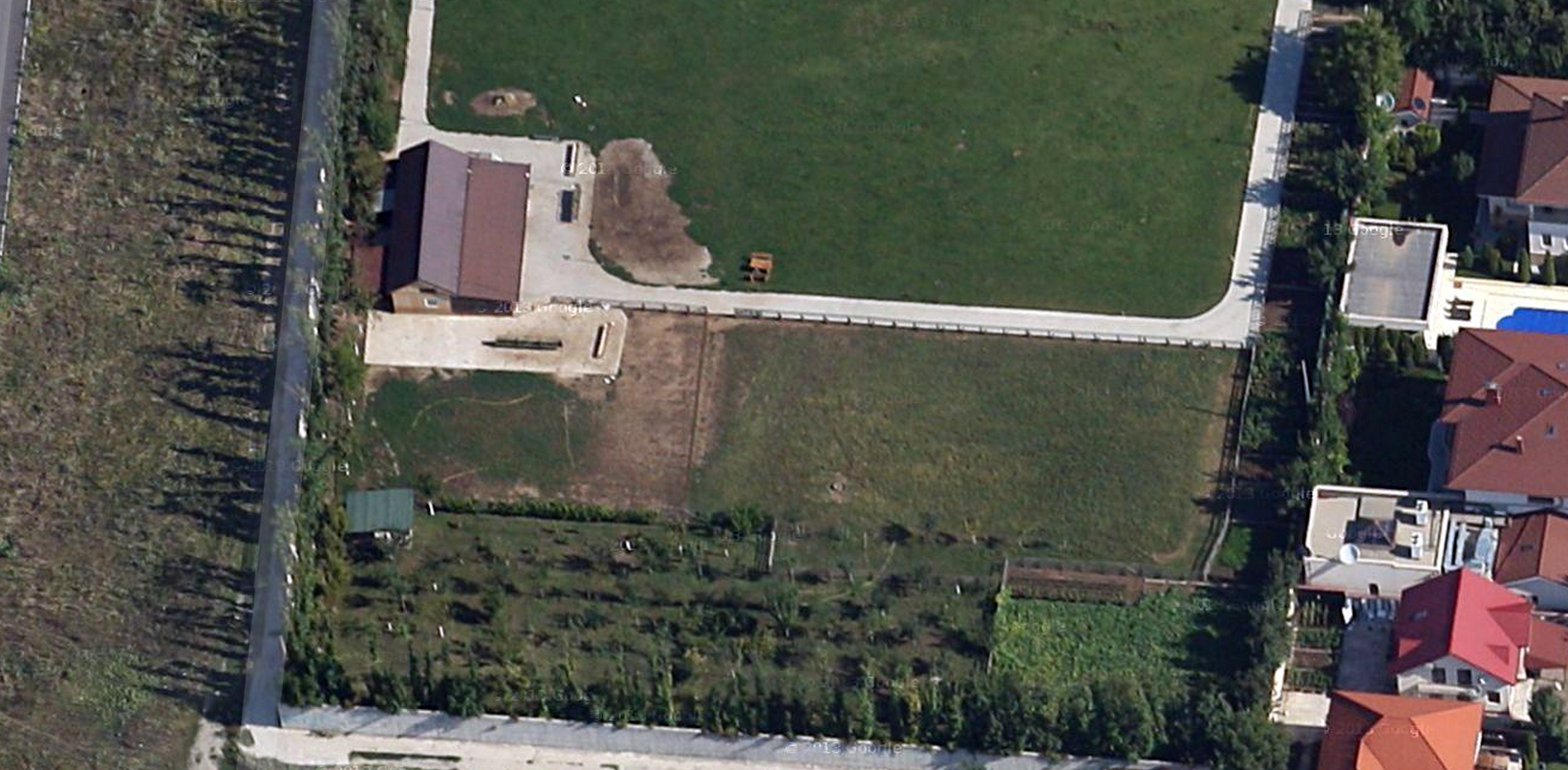 Stana din curtea lui Gigi Becali