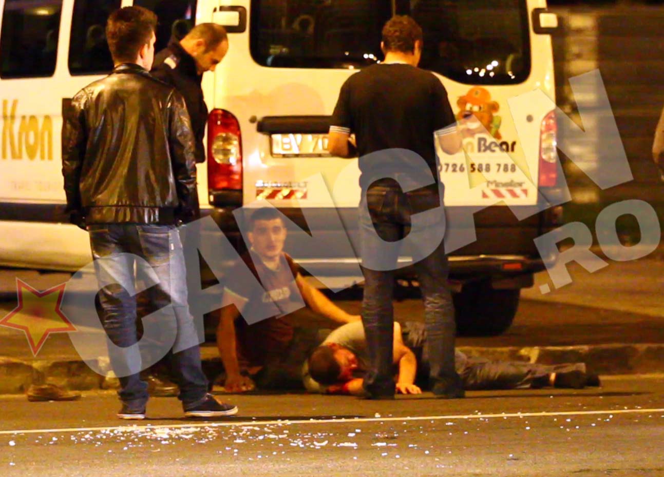Martorii asista neputinciosi la scena dramatica din centrul Brasovului
