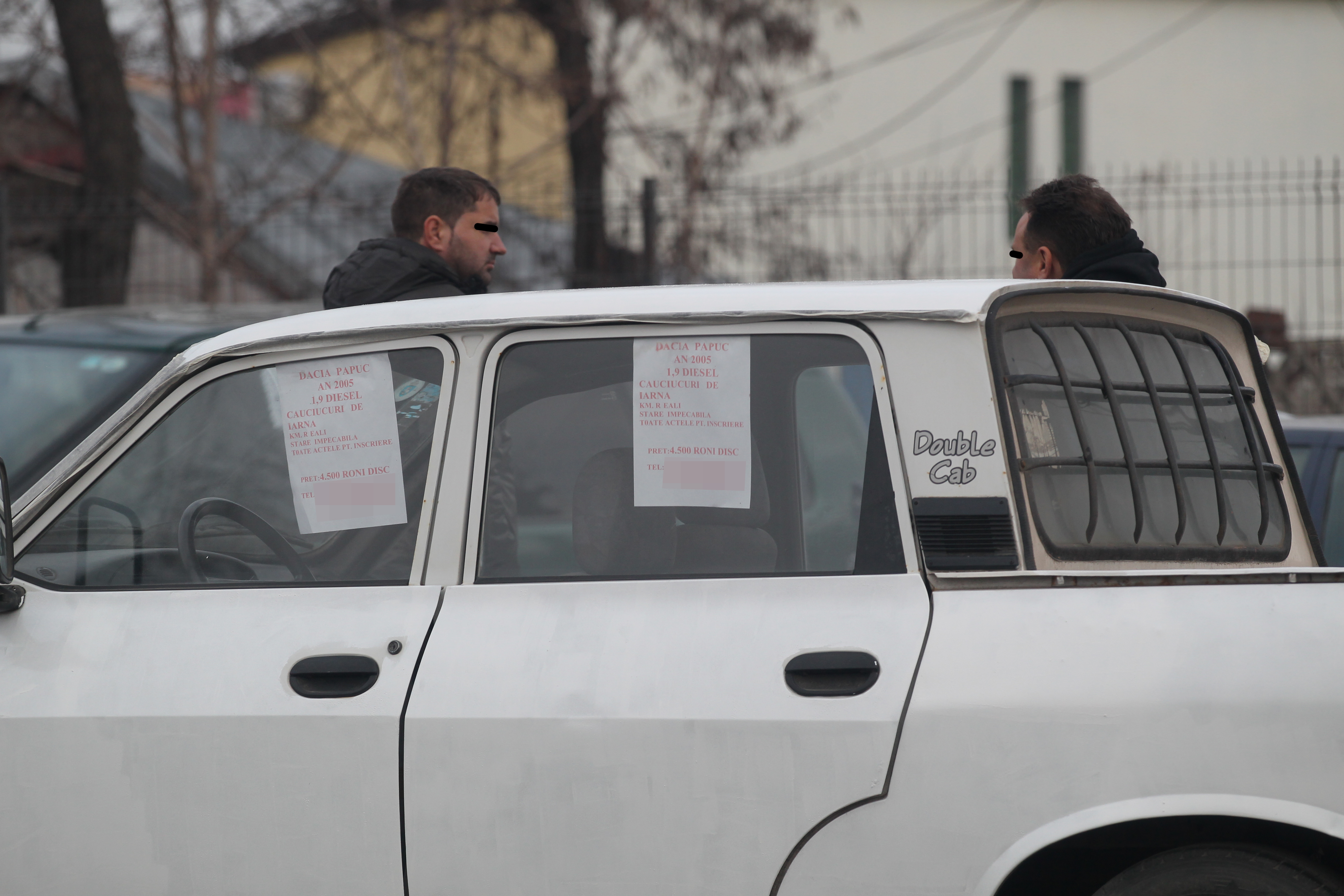 Masina este pregatita pentru vanzare