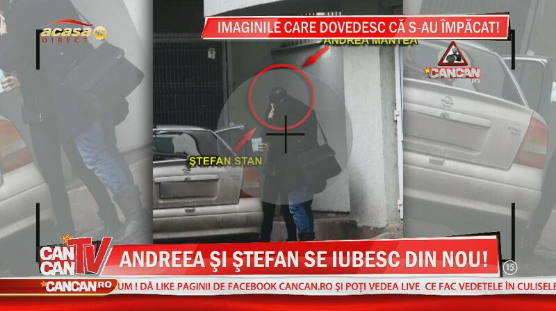 Andreea Mantea si Stefan Stan s-au impacat! S-au sarutat ca doi adolescenti in fata scarii blocului!